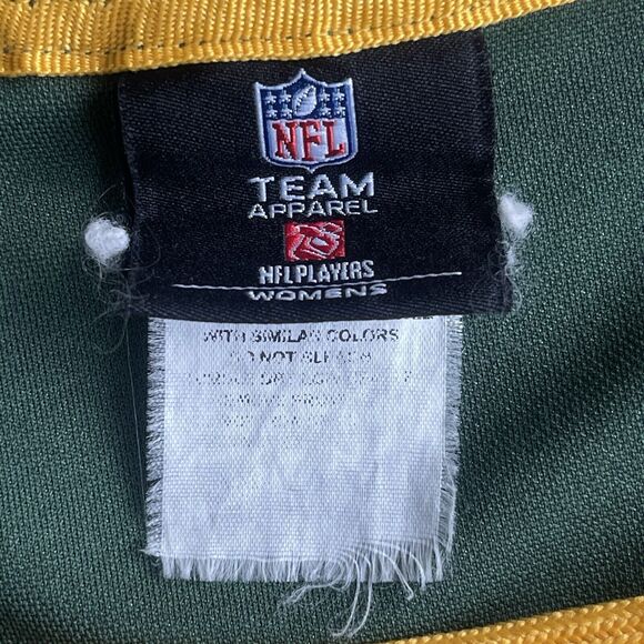 NFL Green Bay Packers Jersey Top Womens Extra Large XL Aaron Rodgers Embroidered - Picture 4 of 9